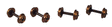 Pointed Axle Nickel-Silver Wheelset pkg(4) -- 33"/72 For Kadee, Micro-Trains, MDC & Atlas