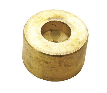 Brass Flywheel (Press-Fit) -- For 2.0mm Shaft, 17mm Outside Diameter x 11mm Length