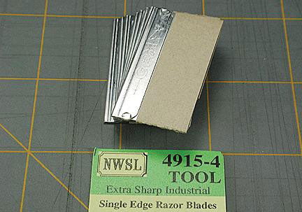 Single-Edge Razor Blades -- For Chopper #53-494 (Sold Separately) pkg(8)