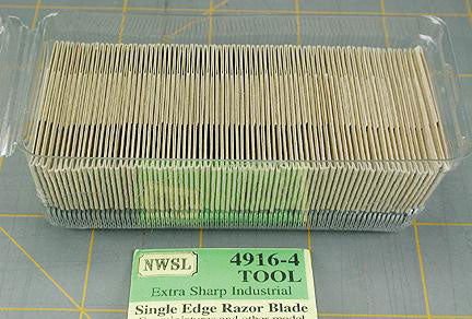 Single-Edge Razor Blades -- For Chopper #53-494 (Sold Separately) pkg(75)