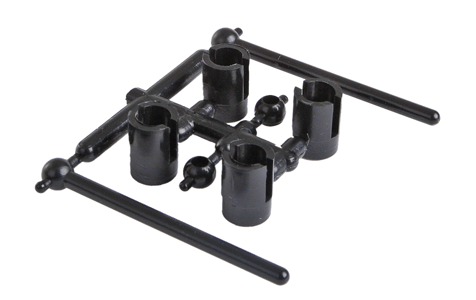 Universal Driveline Couplers -- 2.0mm Shaft, Variable Length (2 Sets)