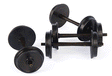 All Steel, Fine Rolling Wheelset for 2-Rail pkg(4) -- 36"/172 Tread
