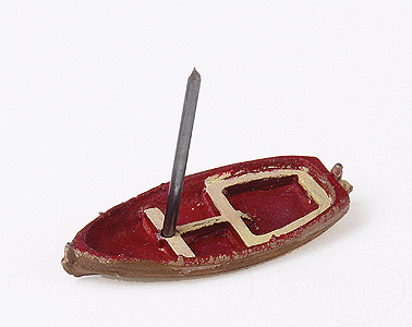 Sailing Dinghy - Painted