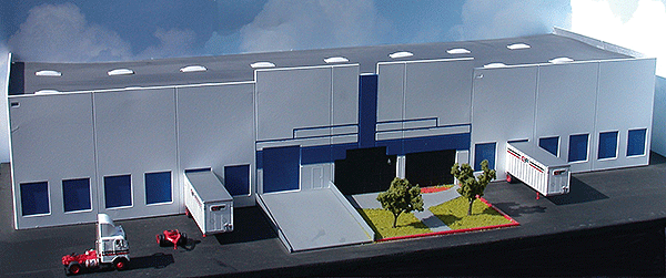 Front Background Warehouse -- Includes (2) Sidewalls & (1) Front Wall