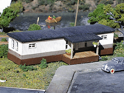 Trailer/Mobile Home (Unpainted Kit) -- Style #1