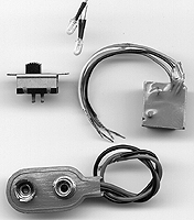 Flashing Strobe -- White, 9V Battery Powered