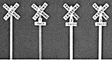 Crossbucks -- Kit pkg(4)-1