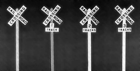 Crossbucks -- Kit pkg(4)-2