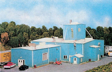 Milton A. Corporation Building -- Kit - 4-1/8 x 8-1/4"  10.3 x 20.6cm; 9-3/4 x 11 x 7"  24.3 x 27.5 x 17.5cm-2