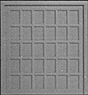 Doors (White Styrene) -- 30-Panel Wood pkg(2)
