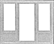 Doors -- Window & Center Door Combo