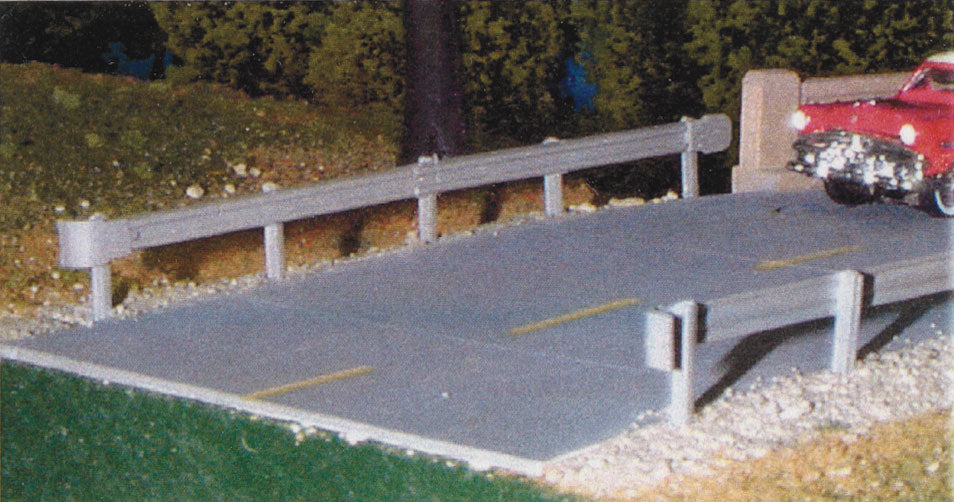 Highway Guardrail -- 18"  45.7cm Total-2
