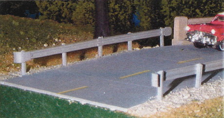 Highway Guardrail -- 18"  45.7cm Total-2