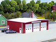 Fire Station -- Kit - Red 7 x 5-1/2"  17.5 x 14cm-1