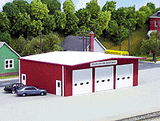 Fire Station -- Kit - Red 7 x 5-1/2"  17.5 x 14cm-1