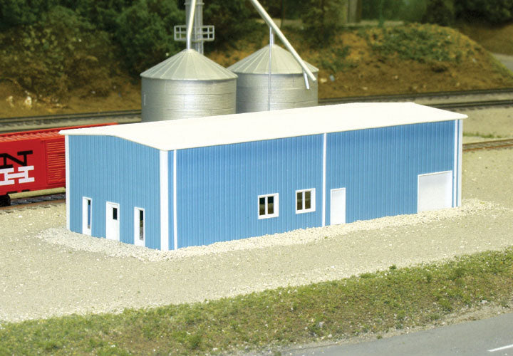 Pre-Fabricated Warehouse -- 30' x 80' (blue)-2