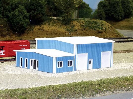 Contractor's Building -- Scale 40 x 60'  12.2 x 18.3m (blue)-1