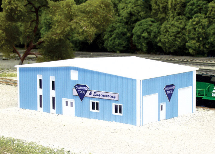 Diamond Tool & Engineering Building -- 60' x 40' (blue)-2