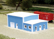 Office & Warehouse -- Scale 30 x 60' (blue)