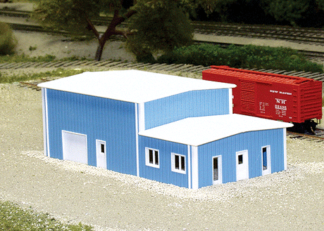 Office & Warehouse -- Scale 30 x 60' (blue)