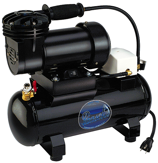 Compressors -- Oilless Diaphragm Tank Mounted Unit 40 PSI Automatic On/Off Limit Switch