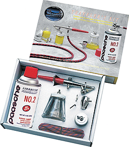 Airbrushes -- Travel Set H#3 Series