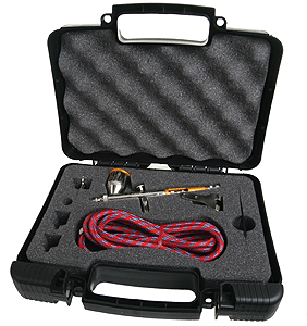 Airbrushes -- TG#2L; Talon Dual Action Gravity Feed, .38mm Tip, 4oz Cup; Airbrush Only