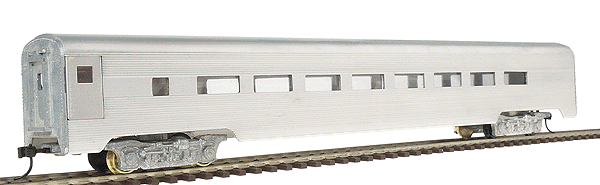 Pullman Smooth Side Passenger Car - Assembled -- Domed Coach, Undecorated