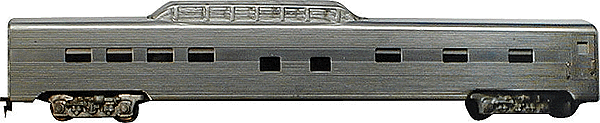 Pullman Streamliner Passenger Car - Kit -- Domed Coach, Undecorated