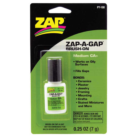Zap-A-Gap CA+ Brush-On -- 1/4oz  7.4mL