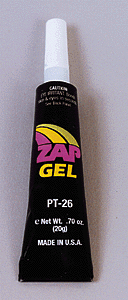 Zap Gel CA Adhesive -- 1oz  29.6mL-1