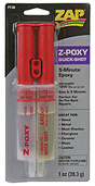 Z-POXY Zap 5-Minute Epoxy Quick Shot Syringe -- 1oz  29.6mL