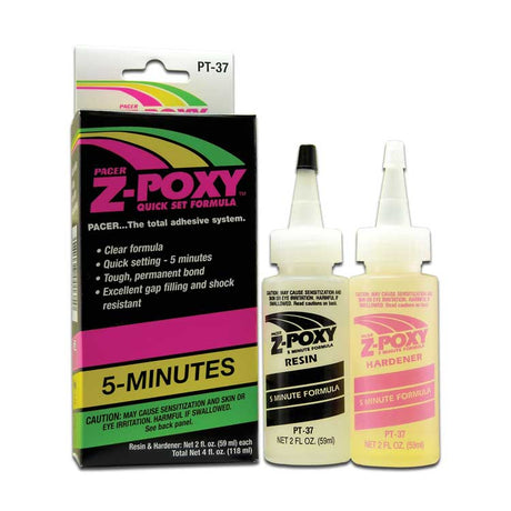 Z-POXY Zap 5-Minute Epoxy -- 4oz  114mL-2
