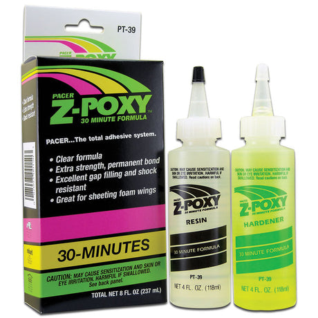 Z-POXY Zap 30-Minute Epoxy -- 8oz  227mL-2