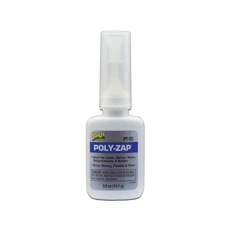 Poly-Zap Adhesive -- 1/2oz  14.8mL-2