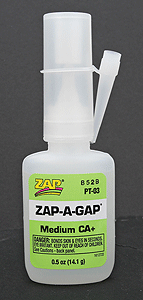 Zap-A-Gap/CA+ Filling Adhesive -- 1/2oz  14.8mL-1