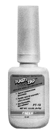 Plasti-Zap CA++ Instant Plastic Glue -- 1/3oz  9.9mL-1