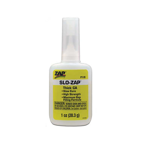 Slo-Zap-CA Slow-Cure Adhesive -- 1oz  29.6mL-2