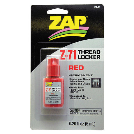 Z-71 Red Thread Locker -- .20oz  5.9ml-2