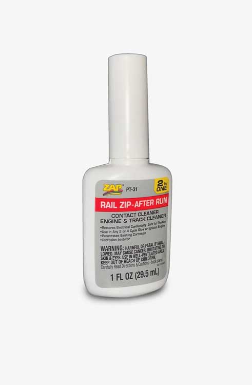 Rail-Zip After Run Oil Track Cleaning Solution -- 1oz  29.6ml-1