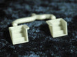 Underbody Details pkg(4) -- 4-Tread Fixed Steps For Rock Island Rebuilt Coaches