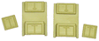 Buffet & Cabinet pkg(2) of Each