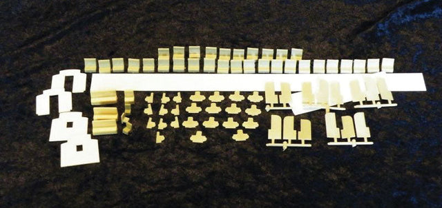 Universal Interior - Kit -- Heavyweight Sleeper w/8-10-12-14-16 Sections