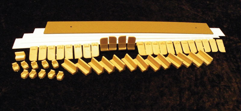 Streamlined Car Interior - Kit -- Fits Union Station Products Core Kit - Sleeper (BDs & Roomettes)