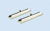 Code 100 Nylon Insulated Rail Joiners -- pkg(12)