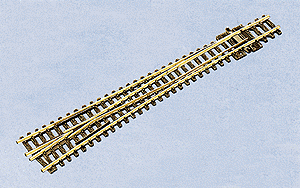 Turnout #8 Code 80, Long, 36" Radius Diverging Route -- Left Hand, Insulfrog-1