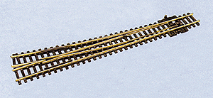 Code 55 #8 Right-Hand Turnout, Long 36" Radius, Electrofrog