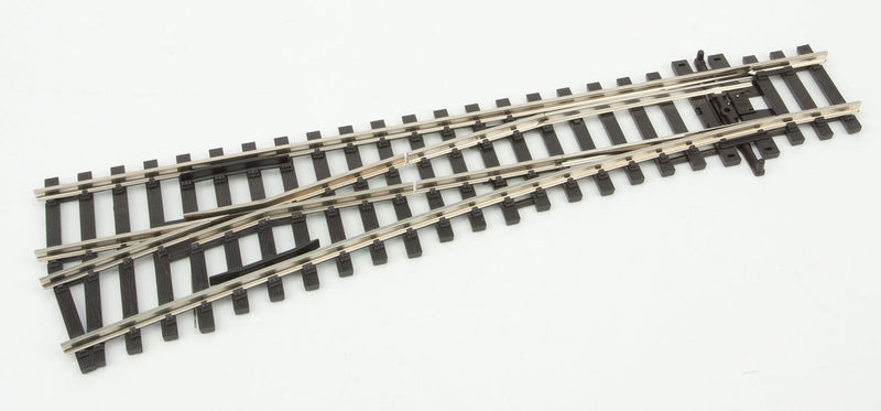 Code 100 Small Radius Turnout - Streamline -- Left Hand, Electrofrog
