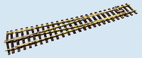 Code 124 "Bullhead" Nickel Silver Track -- Medium Radius Right Hand Turnout w/Electrofrog