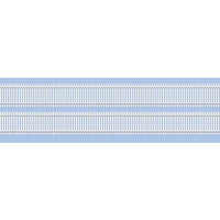 Code 100 Curved Double-Radius Turnout - Setrack -- Right Hand Insulfrog